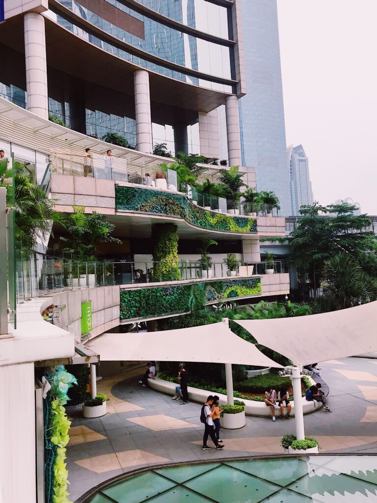 View of Urban Butterfly Gardens